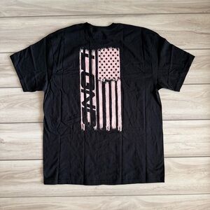 LGND Supply Co Pink Flag T-Shirt Black XL NWT